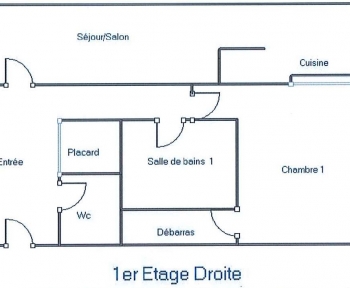 Location Appartement 2 pièces Guérande (44350) - intra-muros